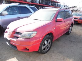 2005 MITSUBISHI OUTLANDER LIMITED RED 2.4 AT 4WD 203953